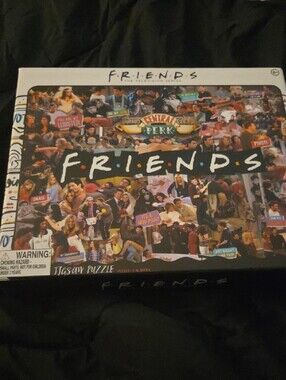 FRIENDS Collage Puzzle Box 1000 PIECES NEVER OPENED BRAND NEW 24X30 INCHES